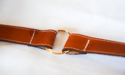 Custom Leather Lanyard