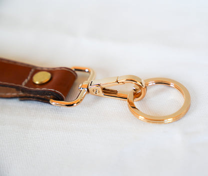 Custom Leather Lanyard
