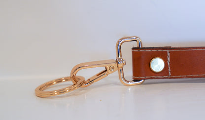 Custom Leather Lanyard